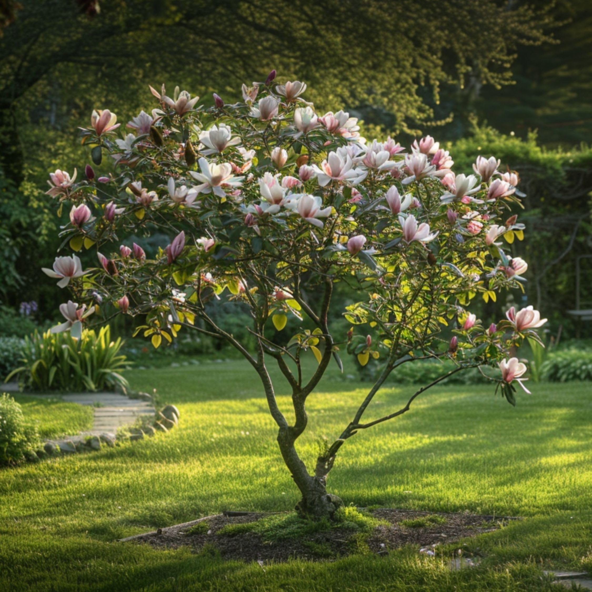 Plant In A Box - Magnolia Magnolia X3 - Hoogte 25-40cm