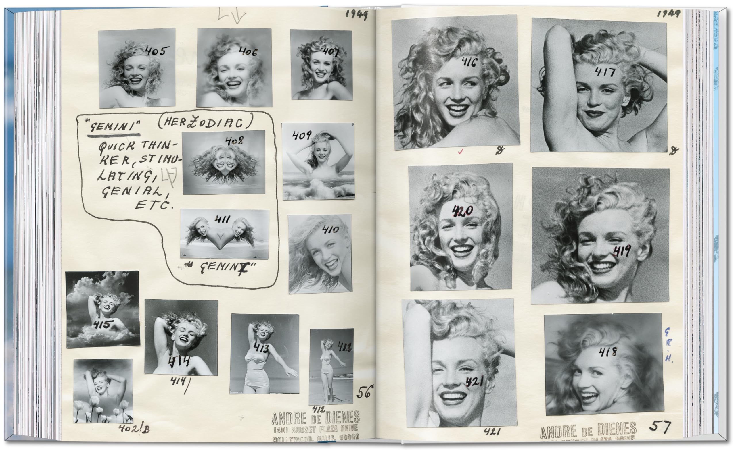 André de Dienes: Marilyn Monroe. 45th Ed.