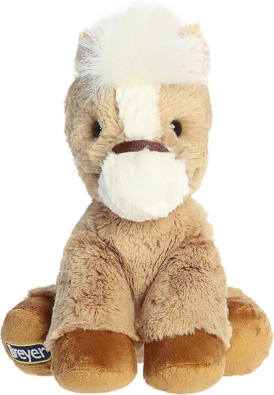 Aurora® Exquisite Breyer® Bridle Buddies Palomino Stuffed Animal - Realistic Detailing - Imaginative Play - Palomino 11 Inches