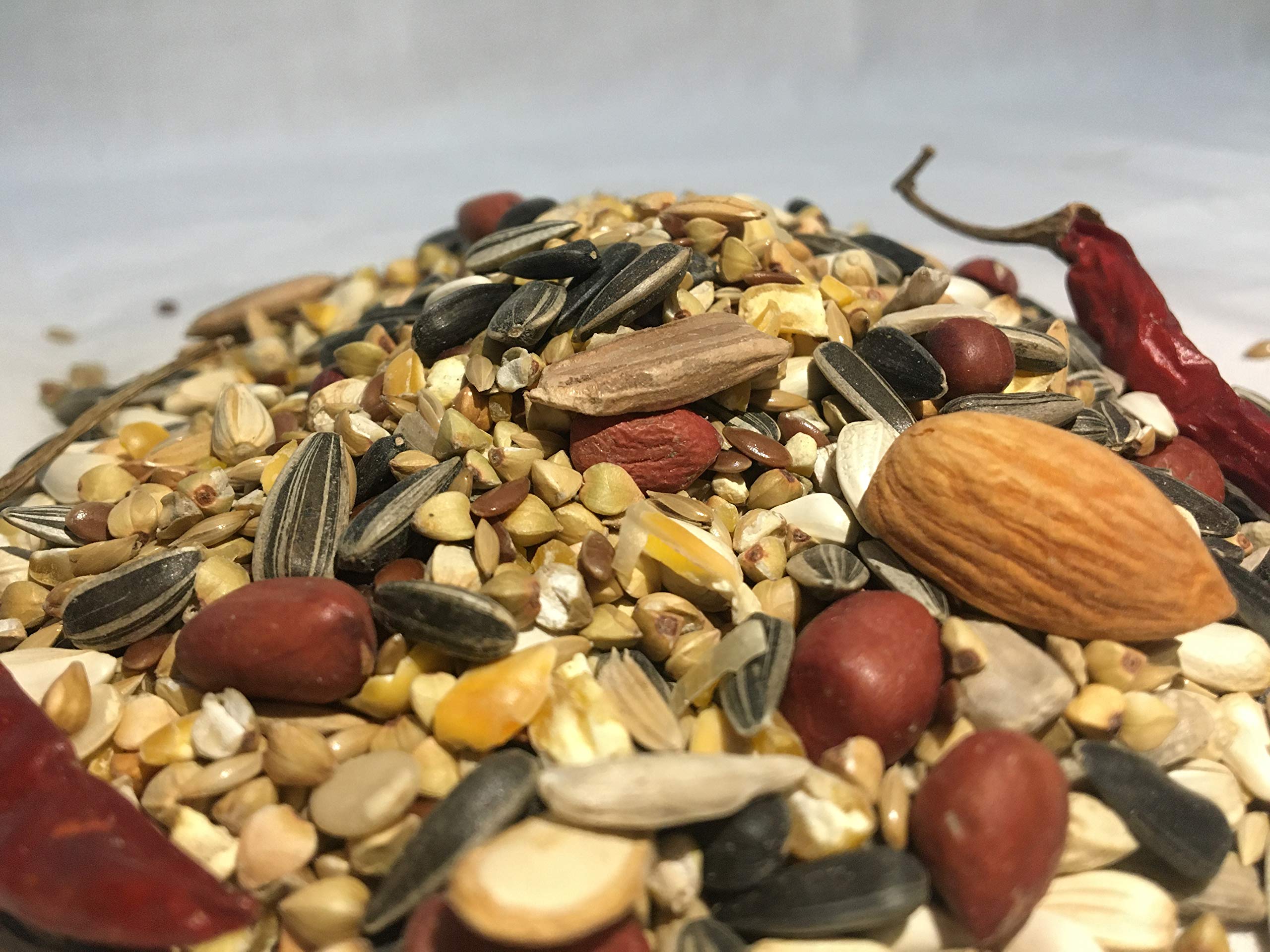KOO Retails Big Parrot Food 10 Types of Seed Mix 1kg for African Gray; Macaw; Cockatoo, Indian Parrot; and Other Big Birds (B08KYLCV5C) Amazon Price History, Amazon Price Tracker