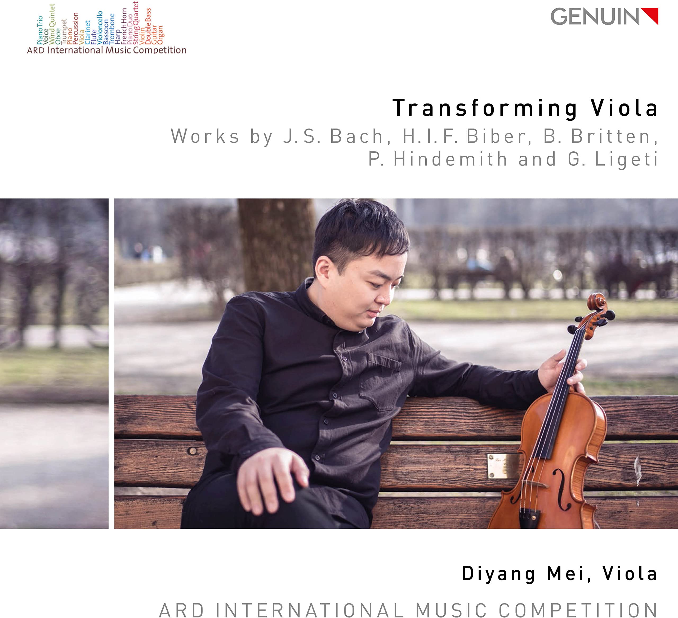 Transforming Viola: Works by J.S. Bach, Biber, Britten, Hindemith and Ligeti
