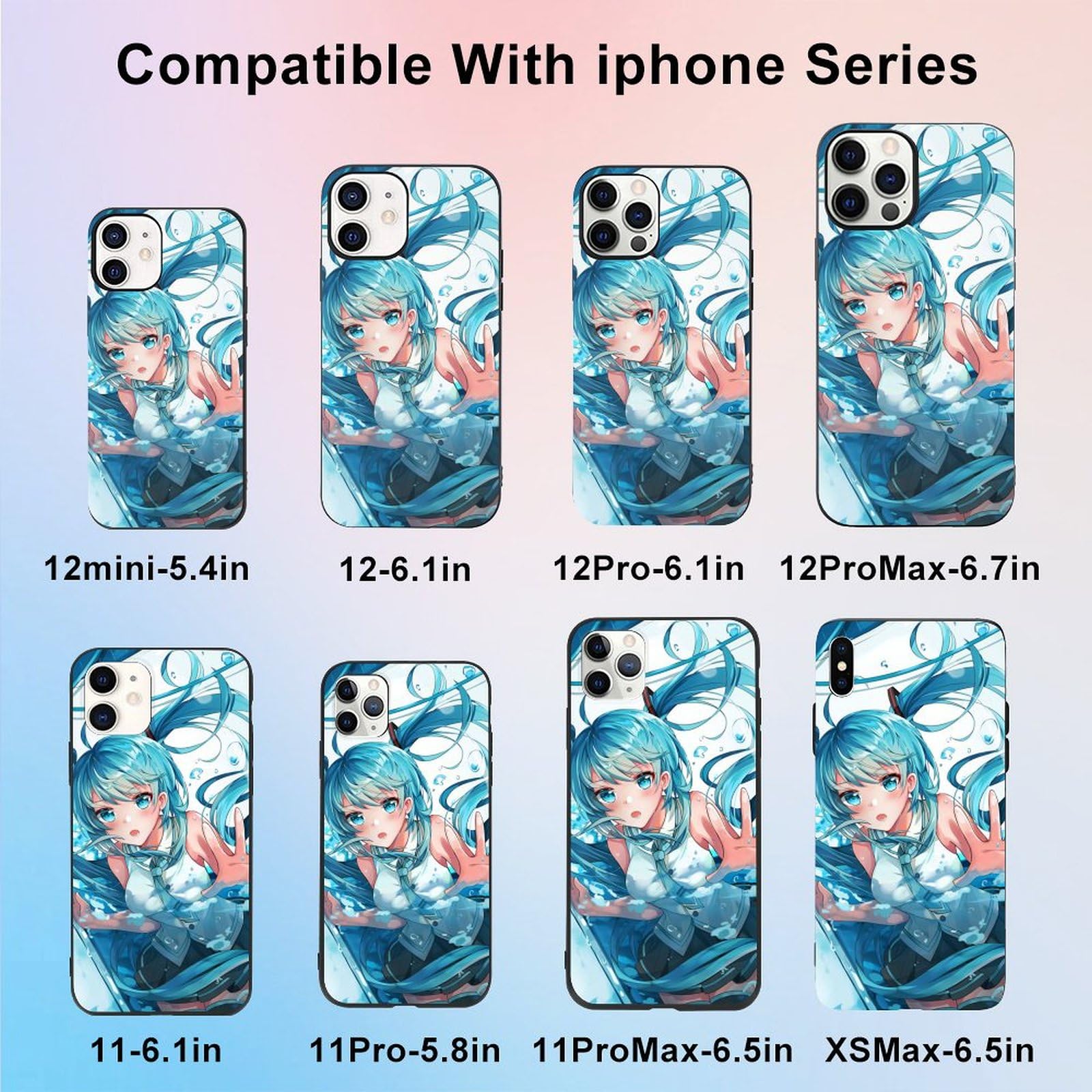 Amazon.co.jp: 【iPhone11 Pro Max ケース】 初音ミク スマホケース 全