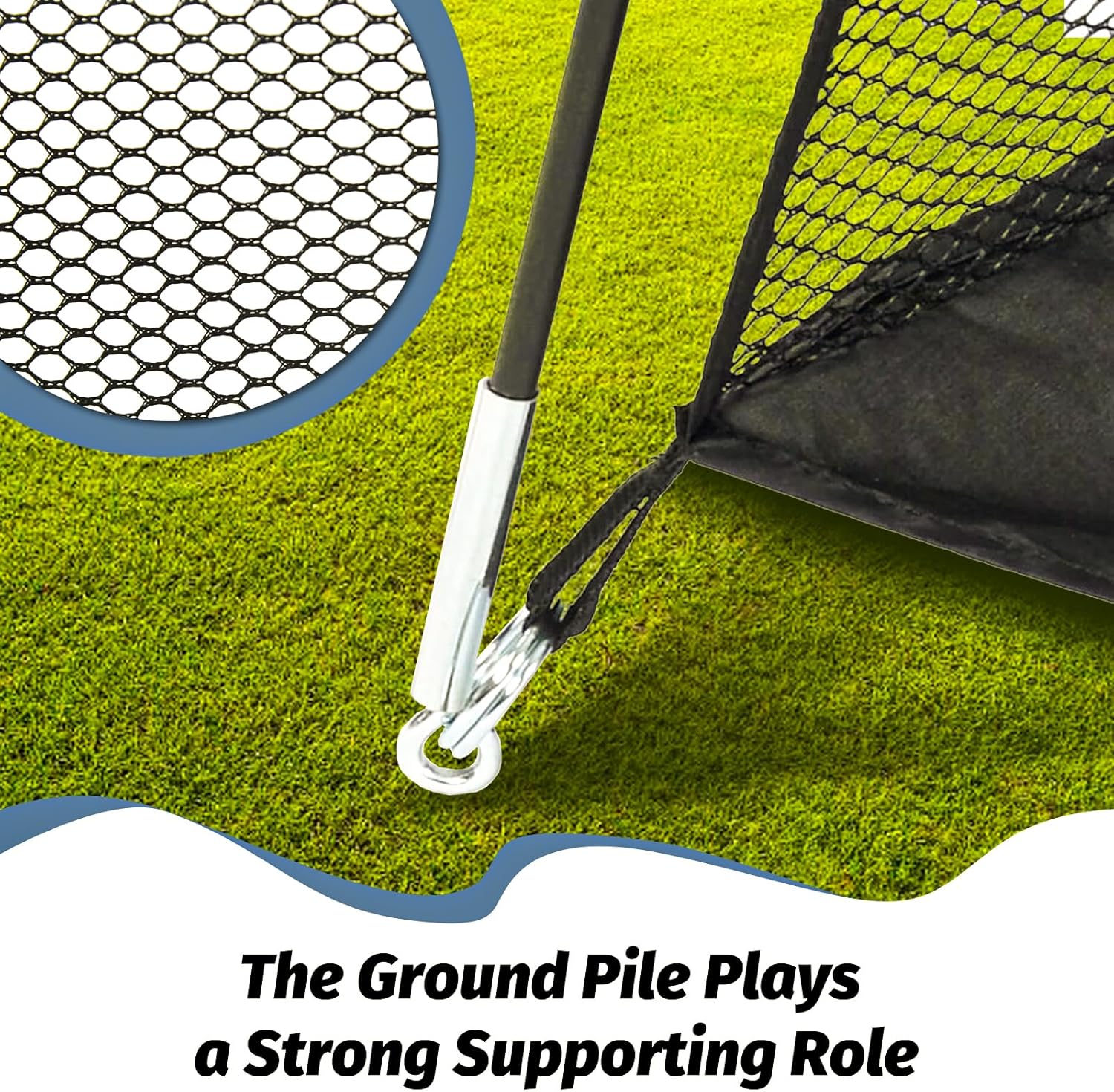 Golf Net - 8X6 FT Heavy-Duty Protbale Golf Hitting Net with Target for Indoor Outdoor Driving Chipping Swing Practice - Gifts for Men & Golfers