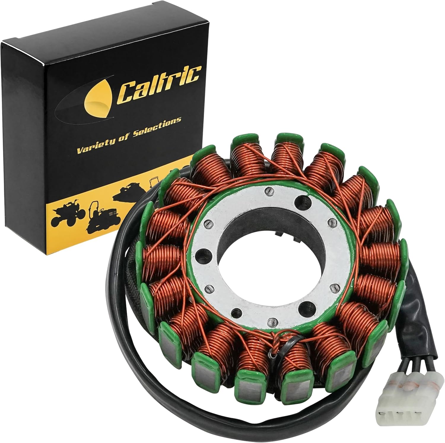 Caltric Magneto Stator Compatible With Polaris Outlaw 450 S 2008-2010 / Outlaw 525 S Irs 2007-2011 4011866