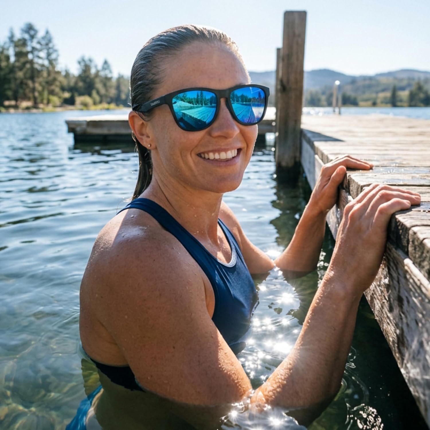Signature Floating Polarized Sunglasses – Lightweight UV400 for Boating, Paddleboarding & Beach