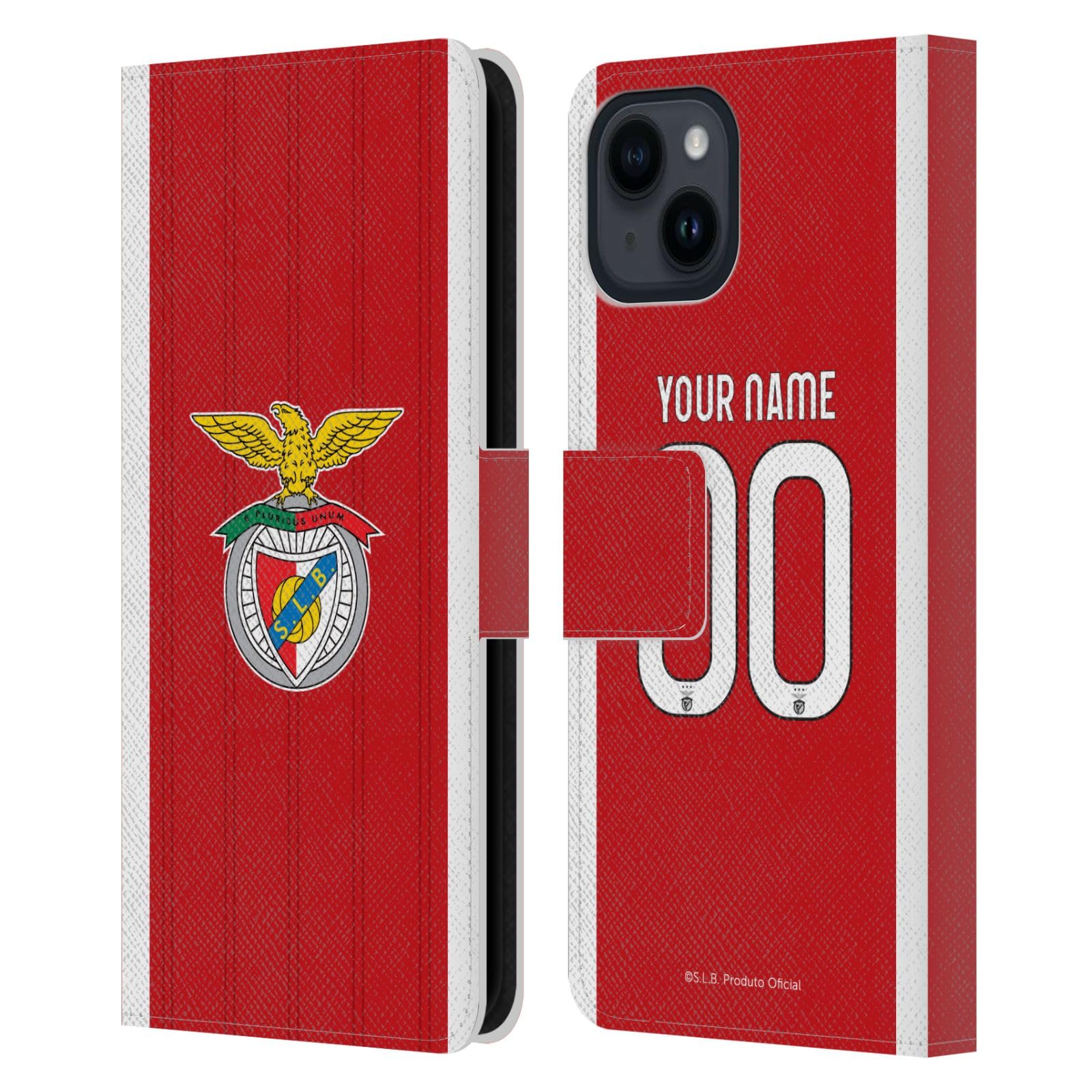 Coque portefeuille iPhone 15 Benfica évite les rayures écran et protège vos cartes de crédit - 7