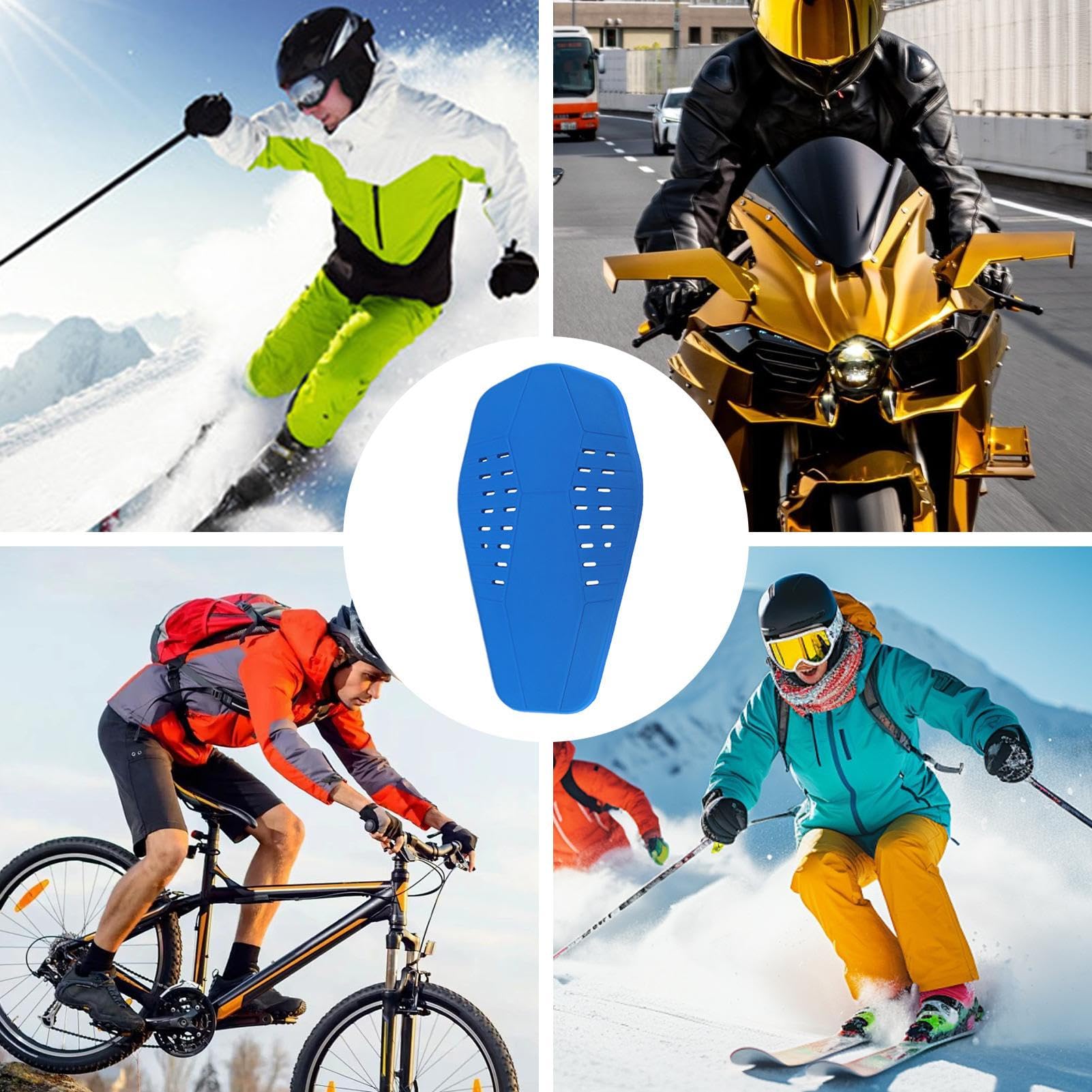 Protection dorsale de ski – Design flexible de protection de la colonne