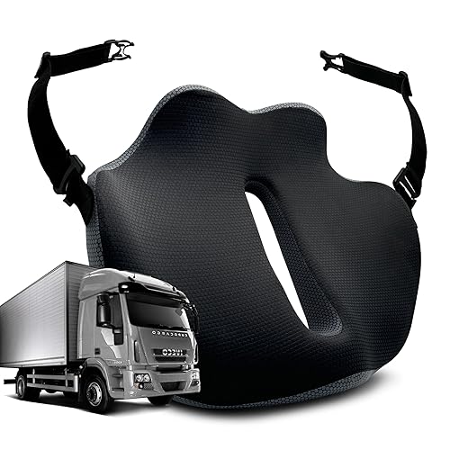 Truck Seat Cushions for Truck Drivers, Sciatica & Tailbone Pain