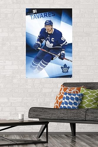 Miniatura 2 de Trends International NHL Toronto Maple Leafs - Póster de pared de John Tavares 19, 22.375 x 34 pulgadas, versión sin marco