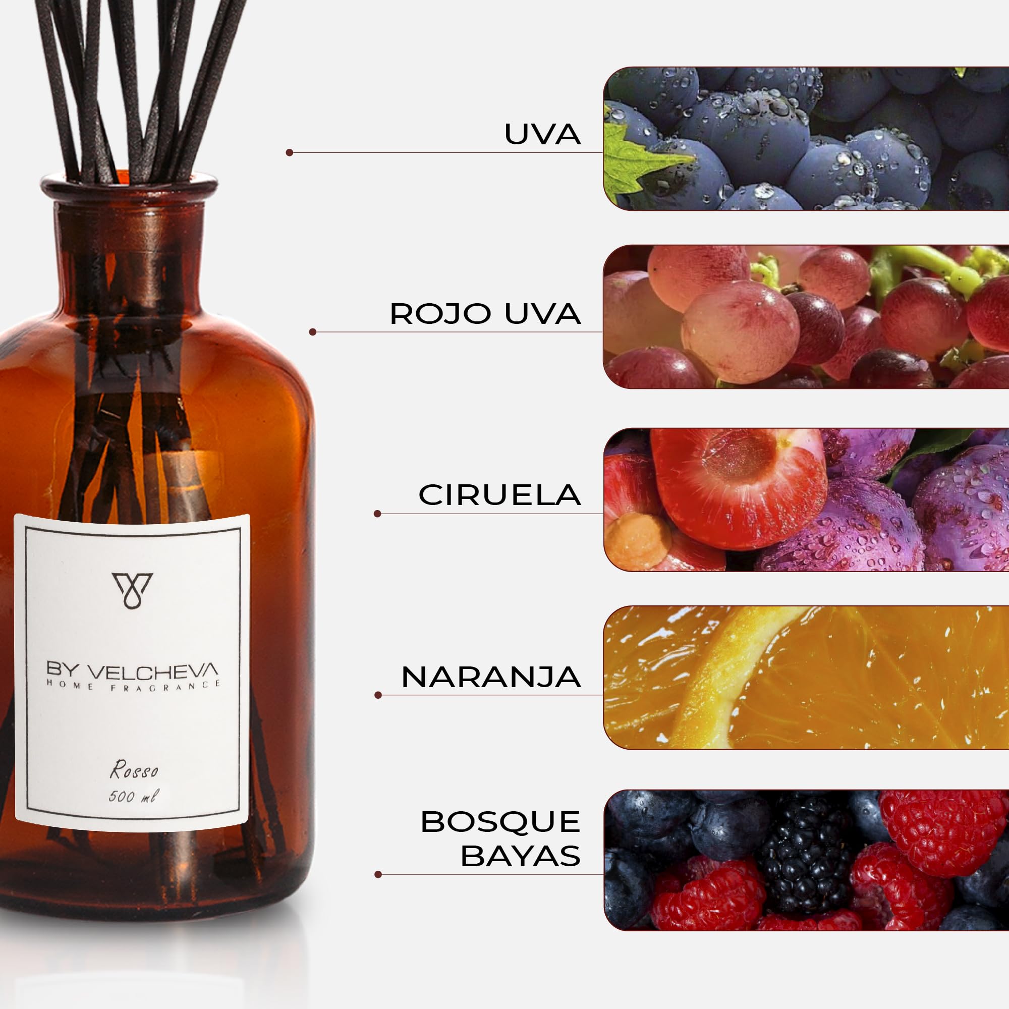 ı Ambientador mikado ROSSO ı Niche perfume ı 500ml