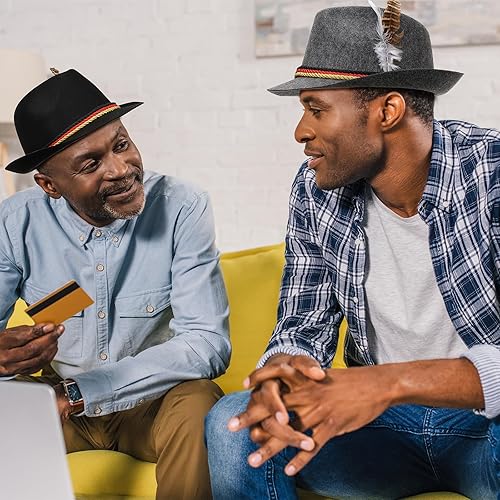 Miniatura 6 de 4 sombreros de Ktoberfest alemanes con plumas, sombreros bávaros para el Oktoberfest, accesorios de disfraz, fiesta de Oktoberfest, juego retro para