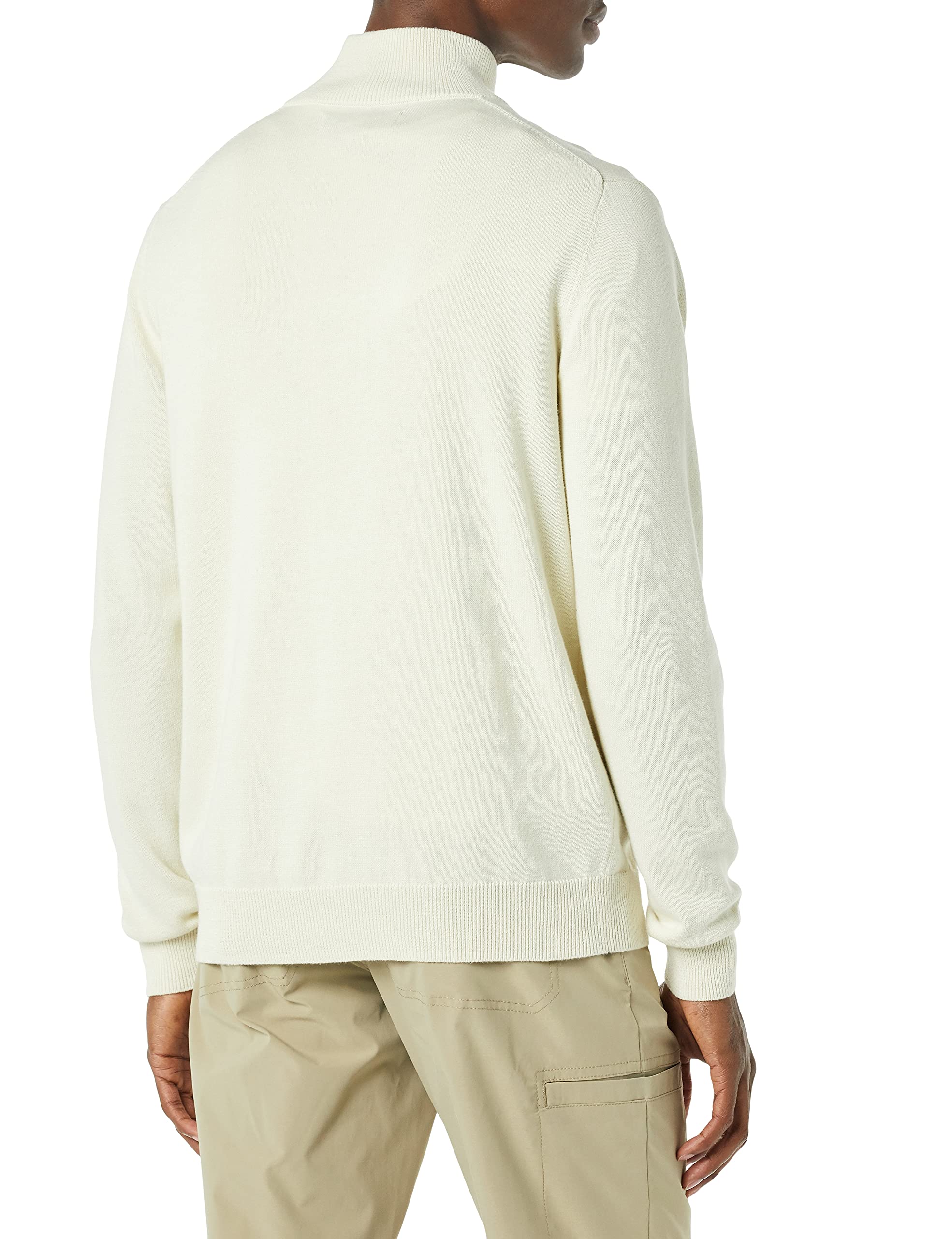Amazon Essentials Homme Pull à Fermeture Éclair 3/4 100% Coton