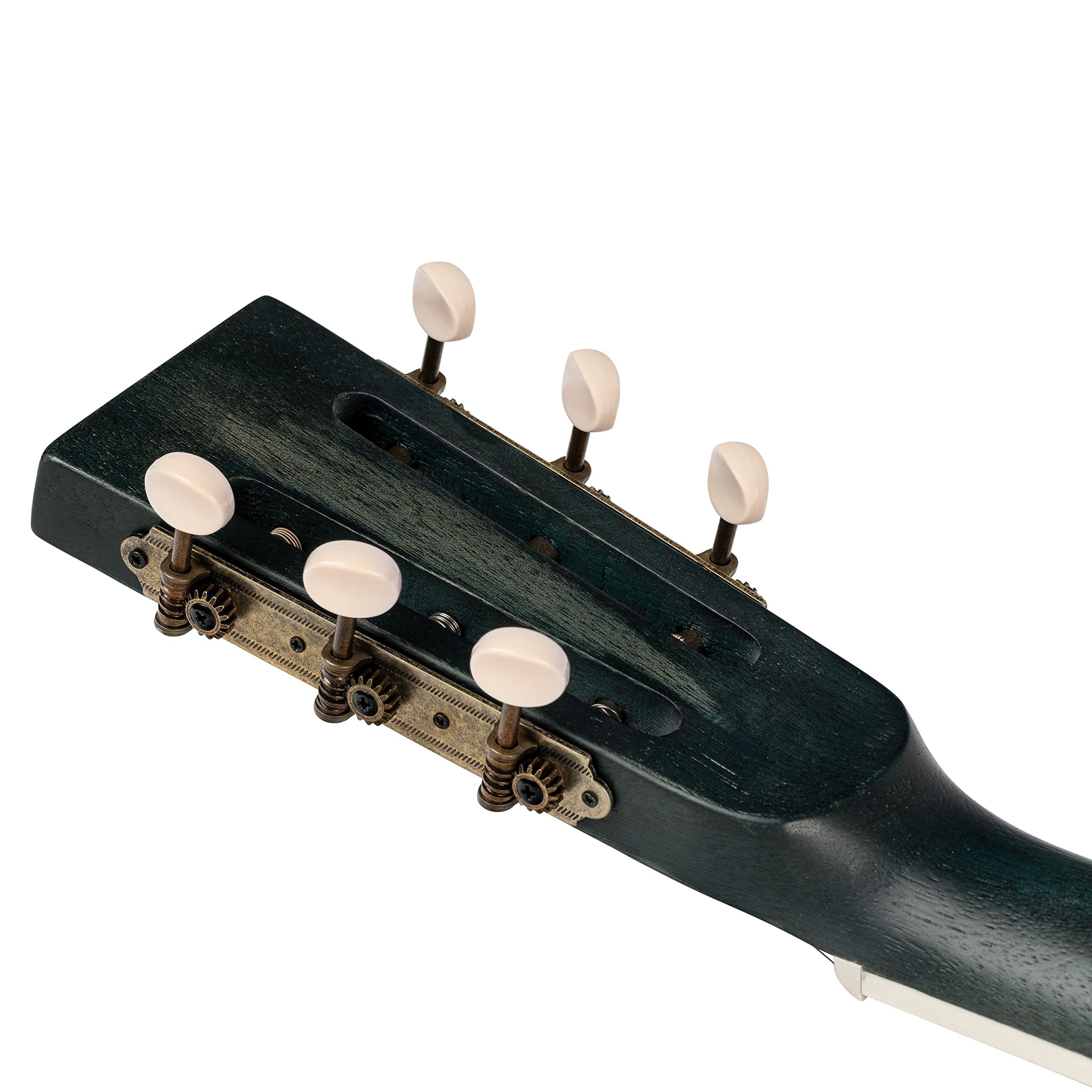 Ortega Guitars Guitare Résonateur Électro-Acoustique – Micro Lipstick – Americana Series – Acajou, Multicolore (RRG30E-DD)