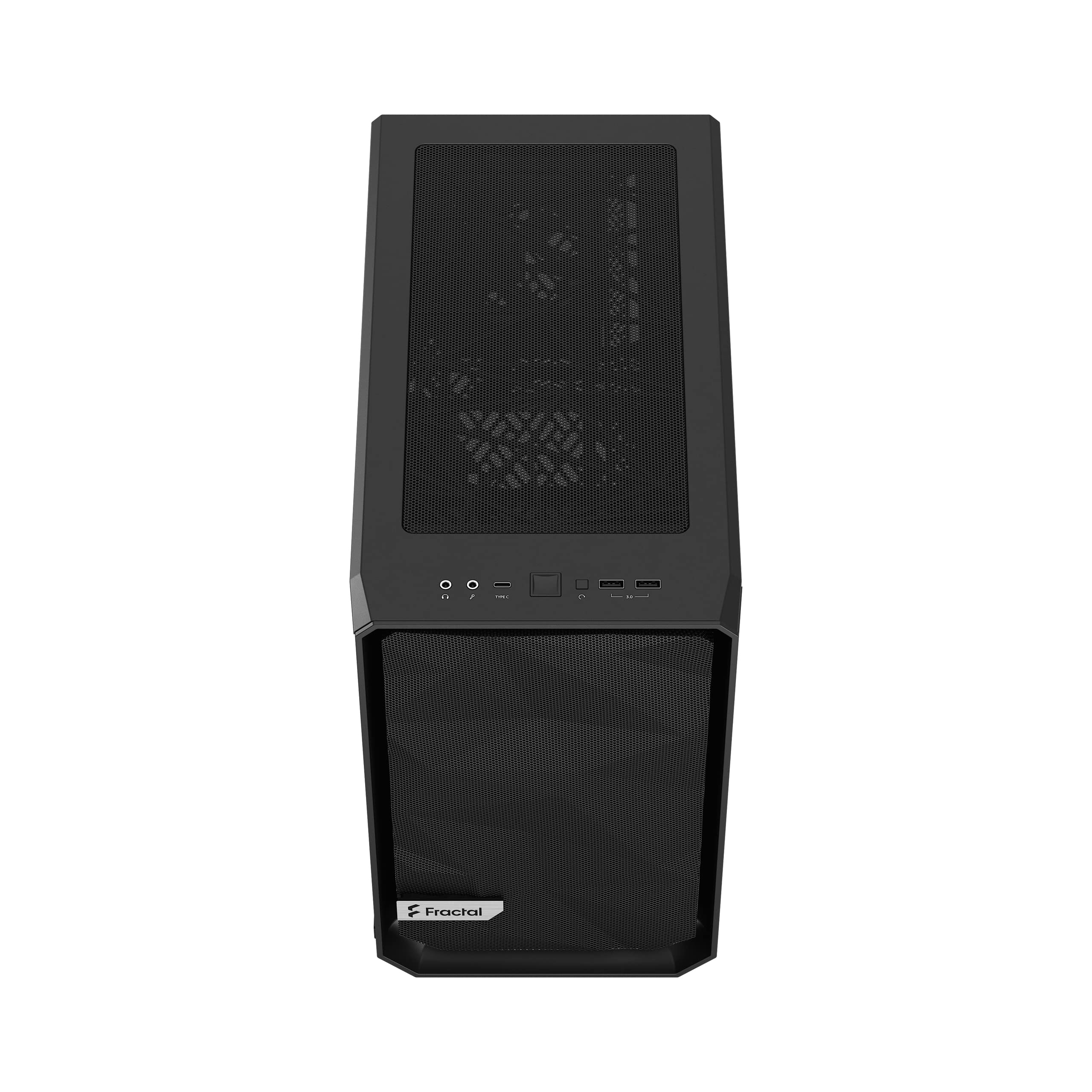 Fractal Design Meshify 2 Nano Black, Tempered Glass Dark Tint