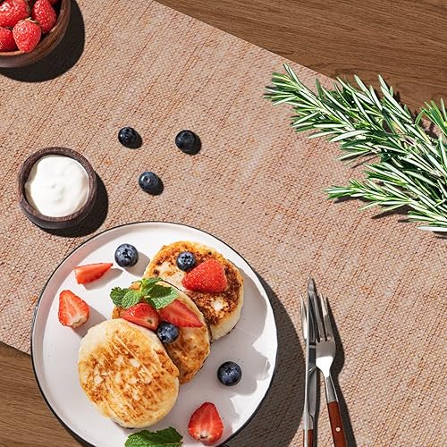 Miniatura 2 de Tapete de mesa de salvamanteles para platos calientes, 12 x 40 pulgadas, resistente al calor, impermeable, decorativo, para granja, cocina,