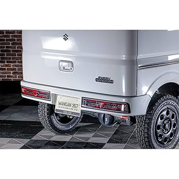 da17w エブリイワゴン　新車外し　テール付き　リアバンパー Yahoo!オークション - 【新車外し】DA17W エブリイワゴン PZ