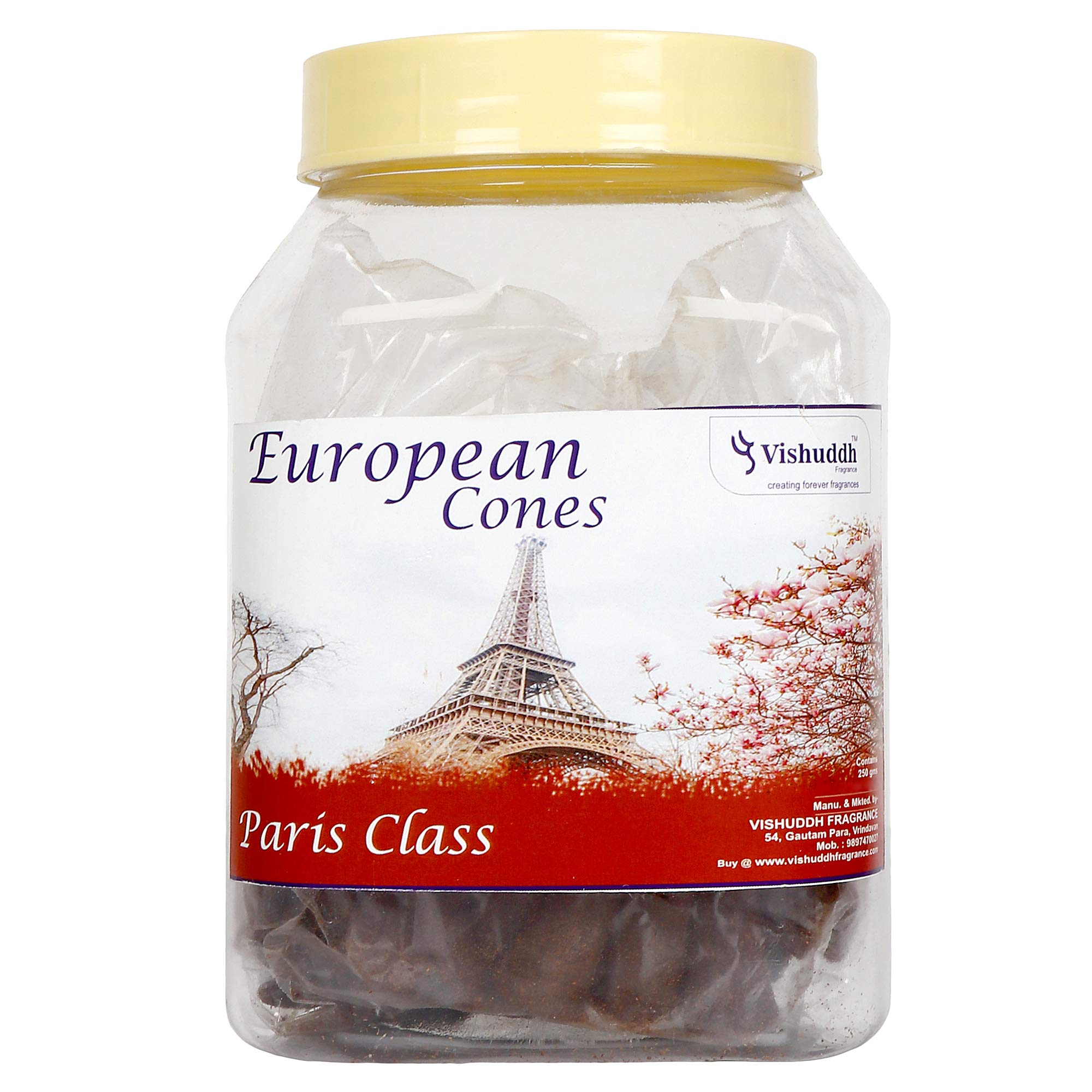 Vishuddh European Cones Paris Class Dhoop