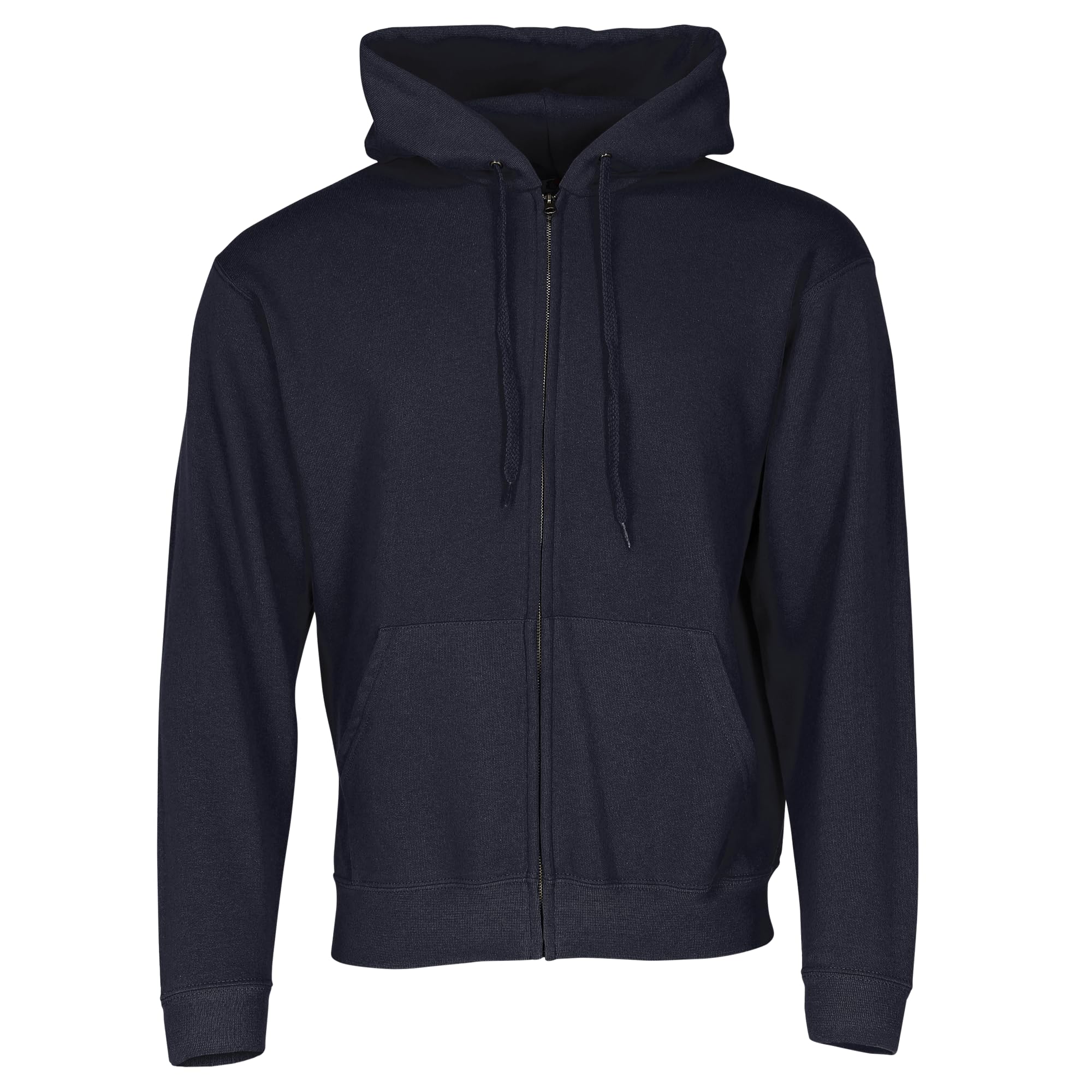 Fruit Of The Loom Hooded Sweatshirt - Blue - L - Men's - New