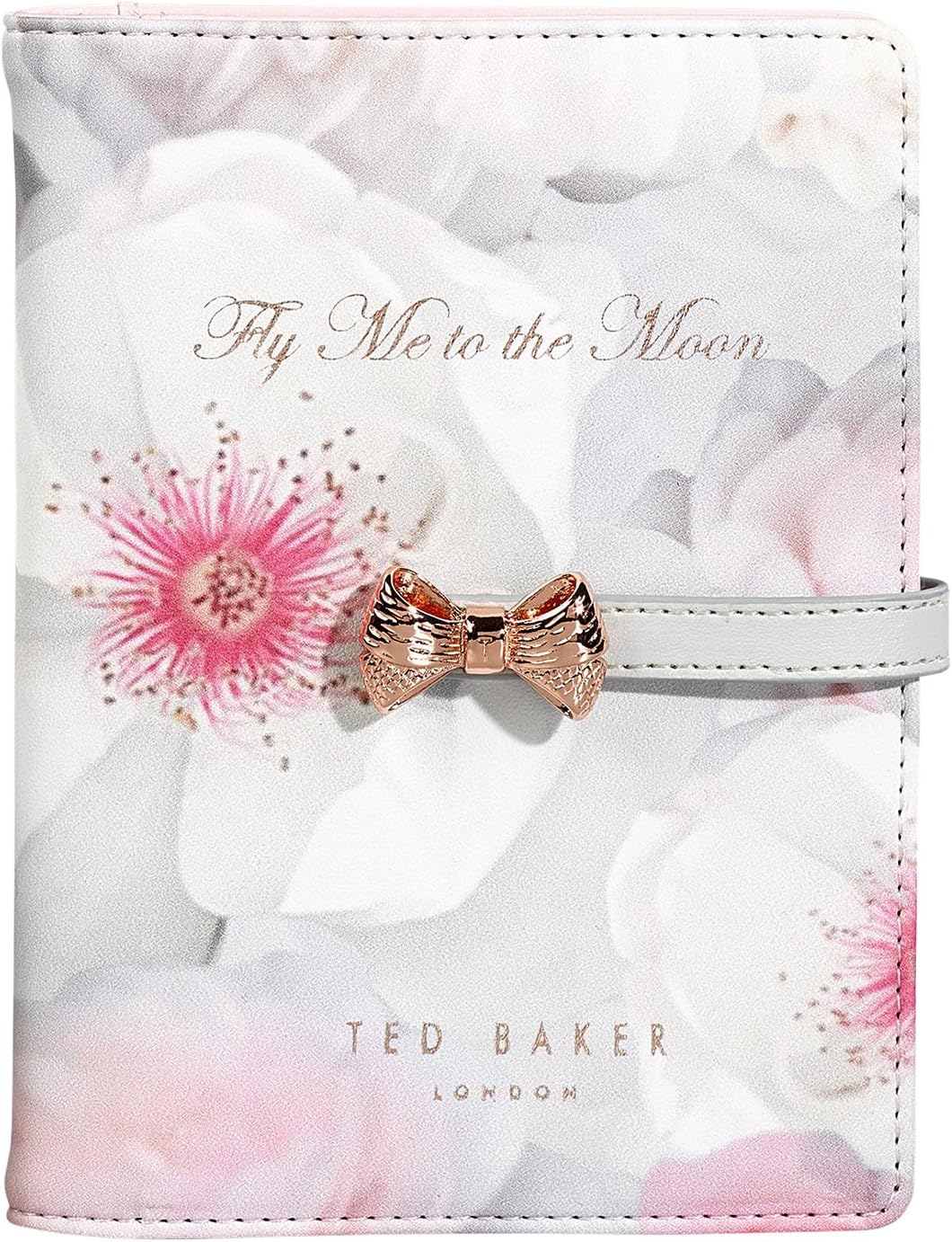 Ted Baker Travel Document Holder | Chelsea Border Passport Wallet | Pink