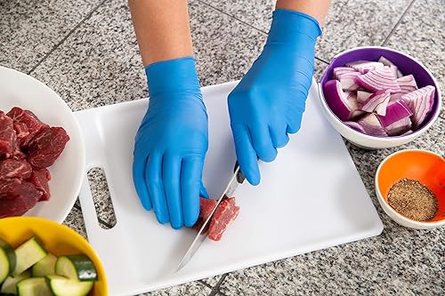 Miniatura 2 de Ansell Grande Azul 9 1/2'' TNT Azul 5 mil Nitrilo A (92-675-L)