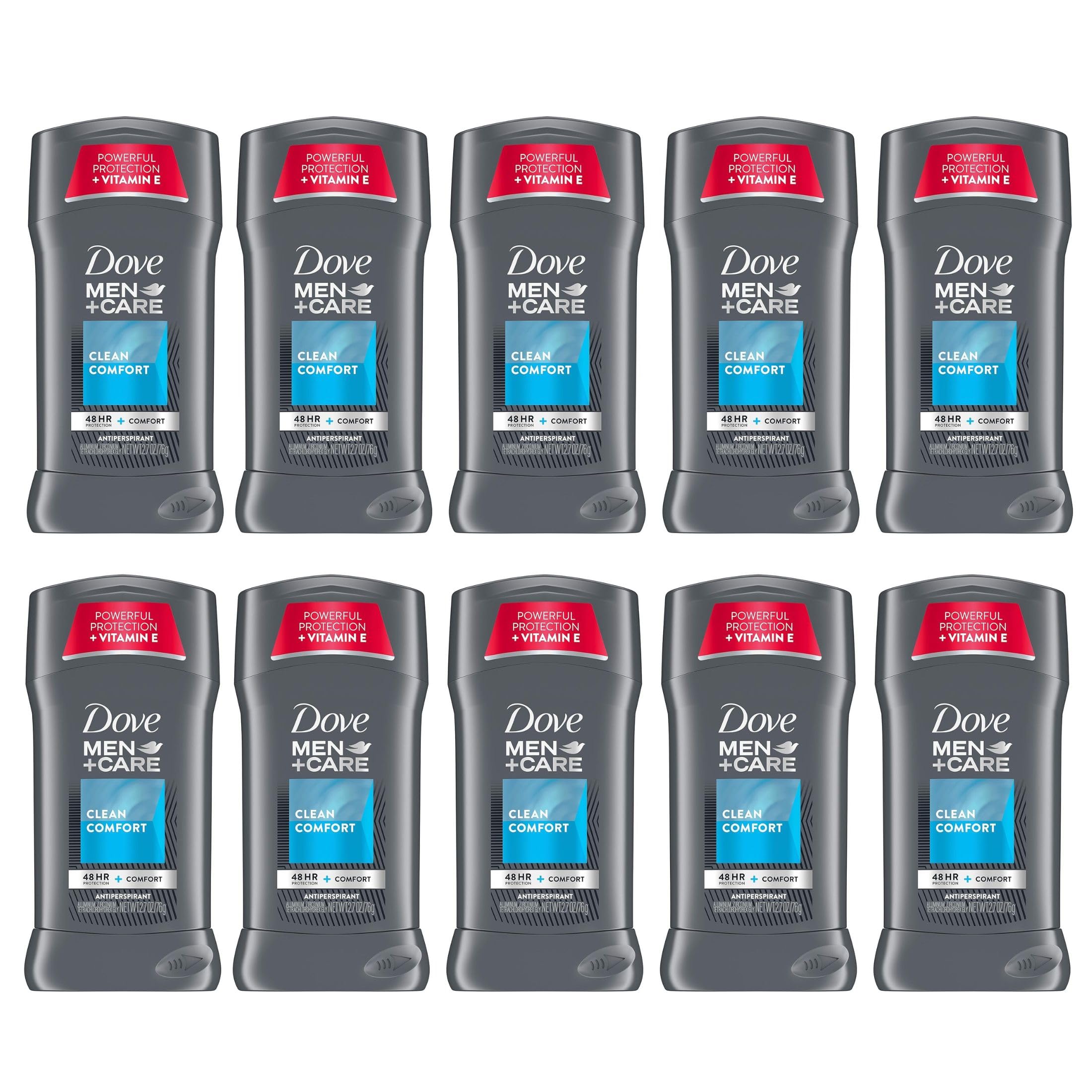 Dove Men+Care Antiperspirant Deodorant Stick Clean Comfort 2.7 oz (Pack of 10)-image-30