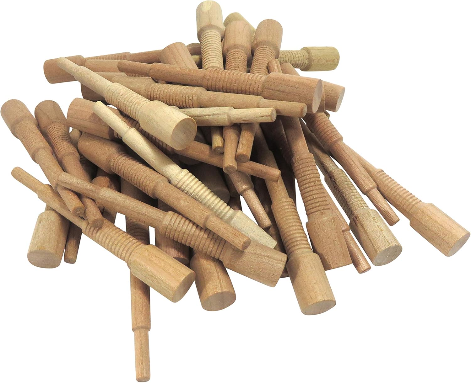 Miller Dowel C15D14-40 Set of 40 Each 2X Cherry Stepped Dowels 1/2 Inch Diameter for Stock up to 1-5/8 Inch Thick