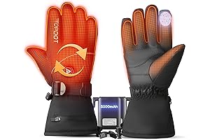 Heated Gloves Motorcycle: Topdot Heated Gloves for Men Women