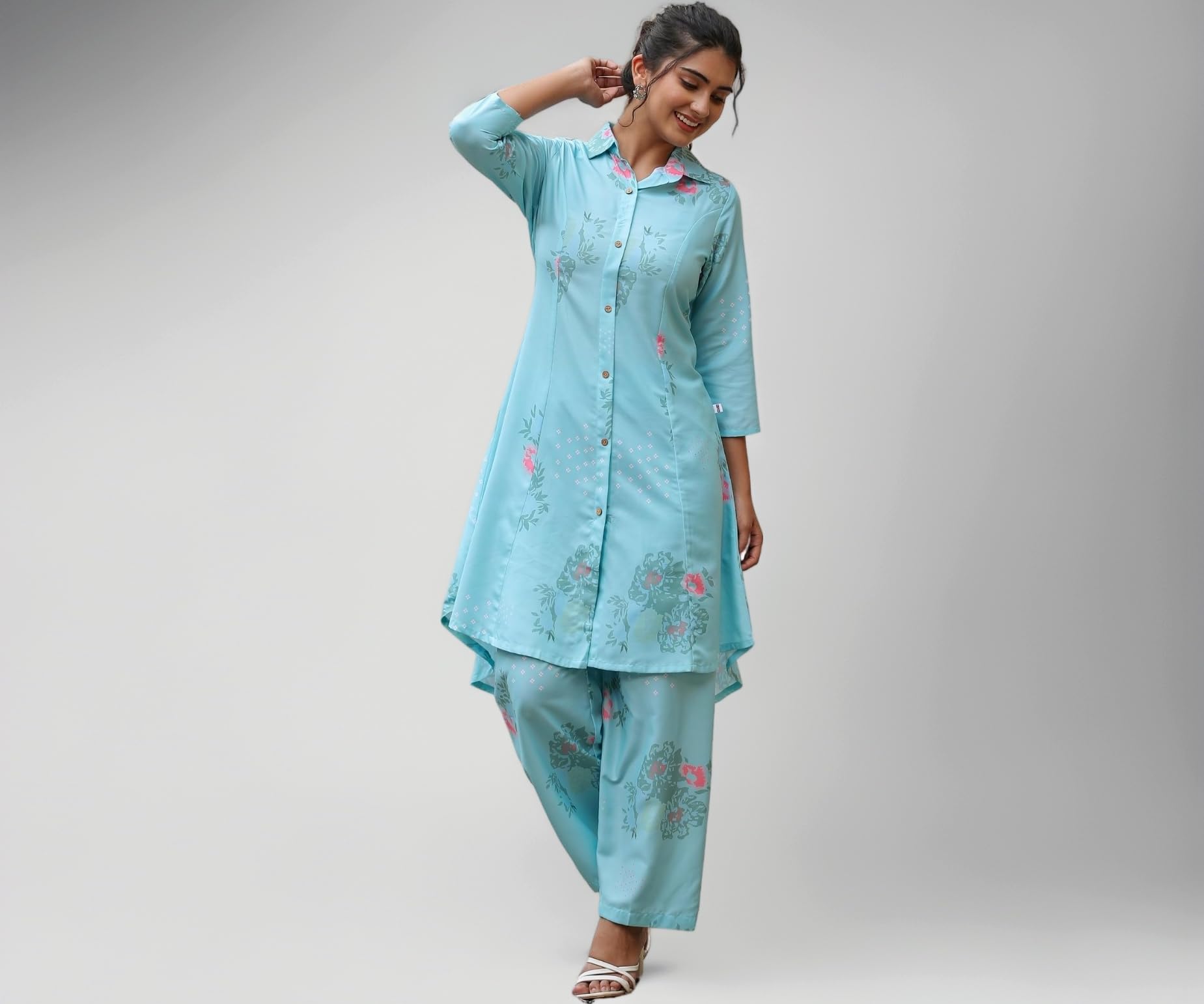 Co-ord Set For Women Stylish | Kurti Set For Woman | Short Kurti For Woman Latest | Anarkali Suit For Women's | Festive Ethnic Indian Traditional Outfit for Functions & Puja