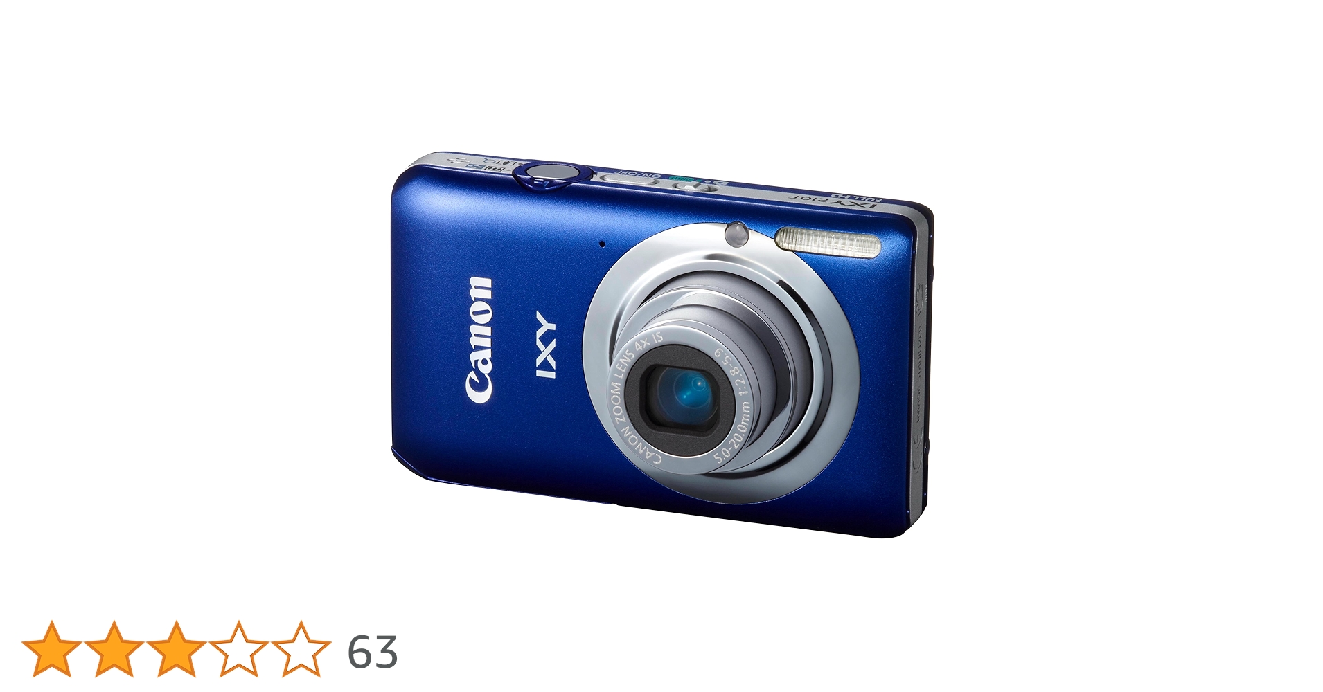 Amazon.co.jp: Canon IXY 210F Digital Camera Blue IXY210F(BL
