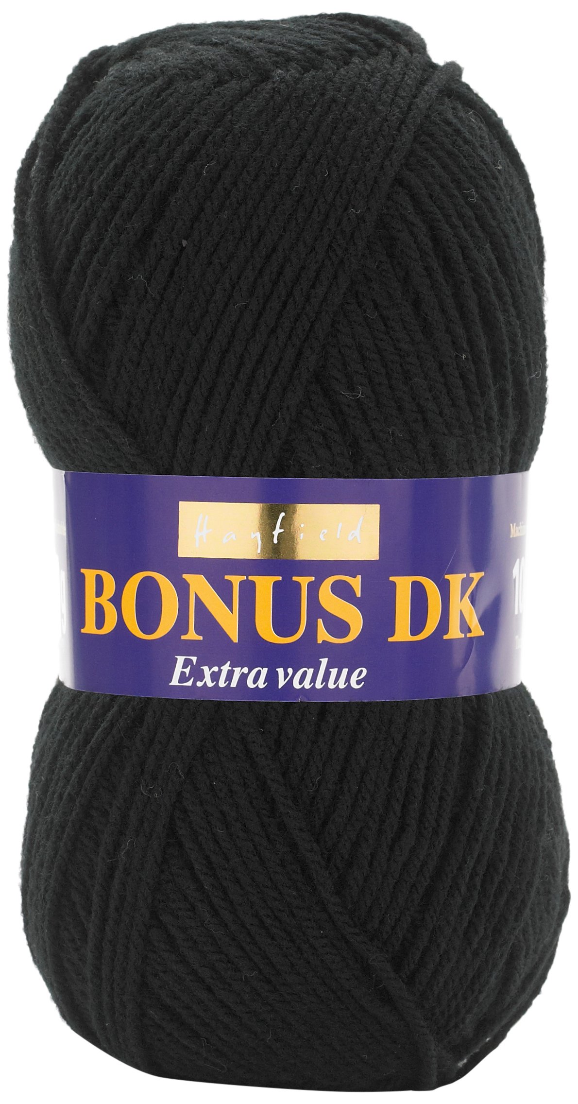 Hayfield Bonus DK - Black (965) - 100g