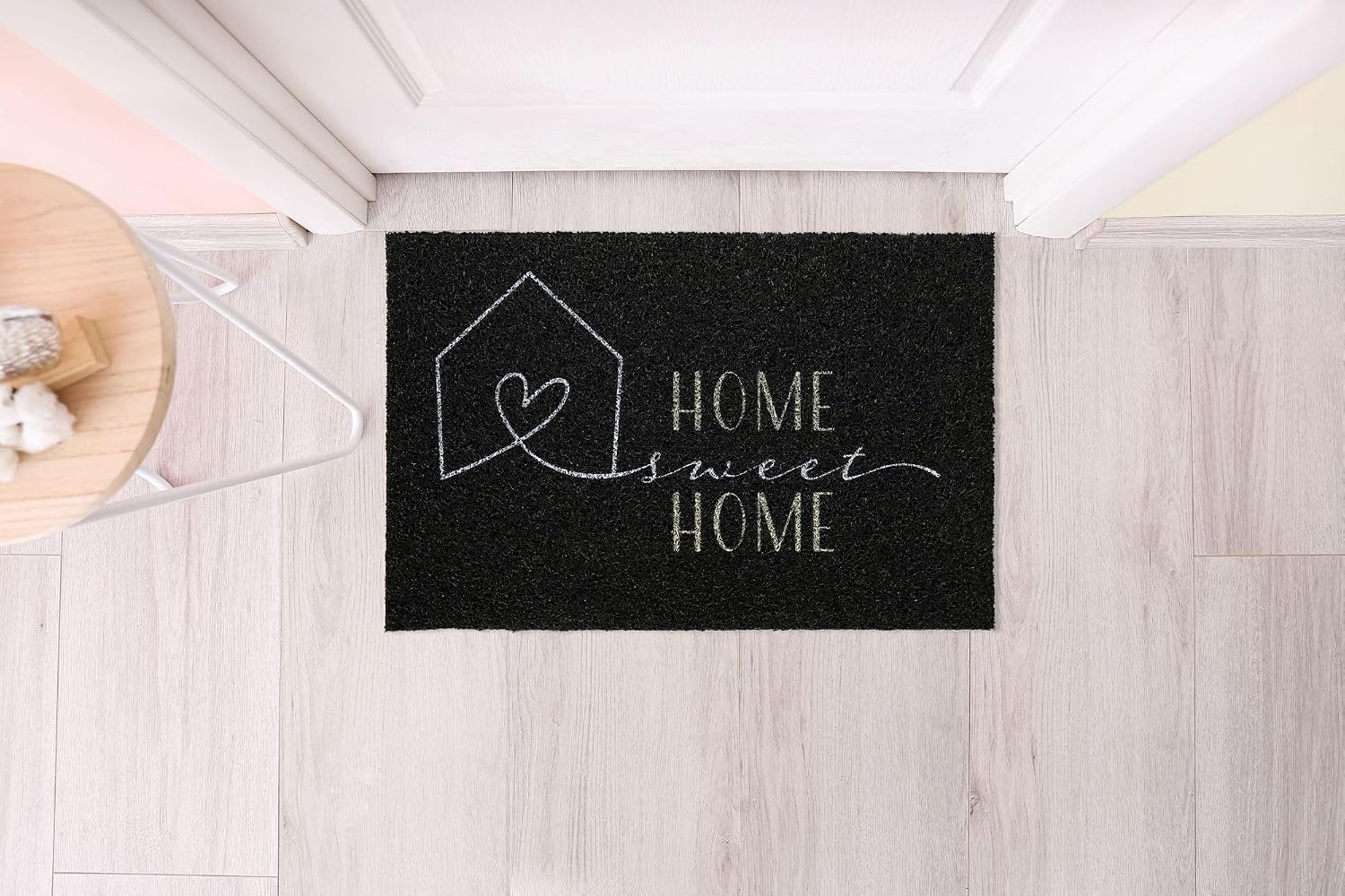 Capacho Vinil Kapazi Super Print 40x60cm para entrada – Estampa Home Love | Antiderrapante Decorativo