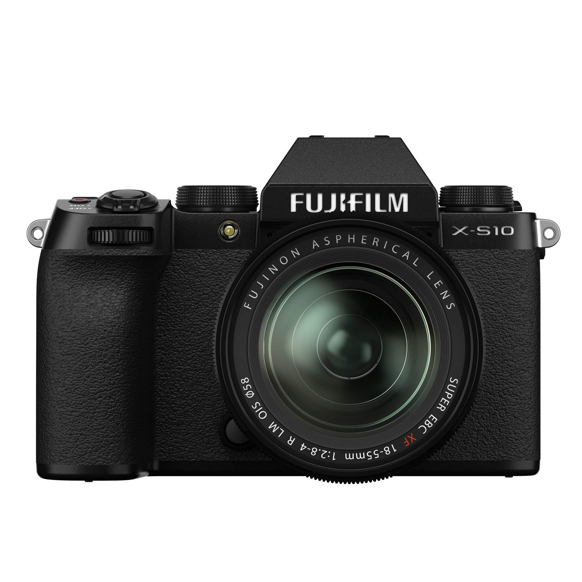 Amazon.com : Fujifilm X-S10 Mirrorless Digital Camera XF18-55mm