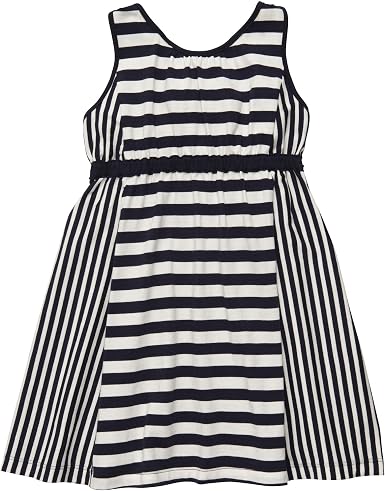 Amazon.com: Carter's - Conjunto de vestido de punto a rayas azul marino  para niña, Vestido de verano, Azul marino/flor y brillo : Ropa, Zapatos y  Joyería