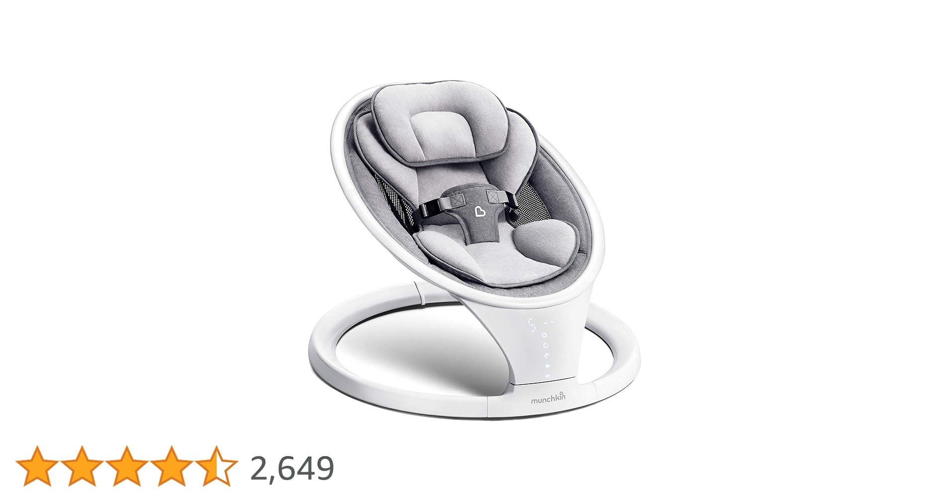 munchkin マンチキン 電動ベビースウィング 楽天市場】電動ベビースウィング(1台)【マンチキン(munchkin