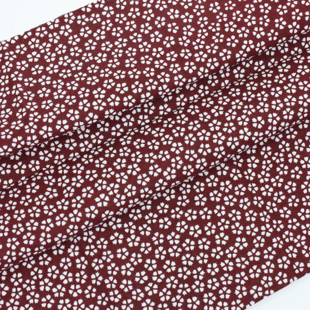 Miyamoto Traditionelles Japanisches Hand-, Geschirrtuch, Tenugui Sakura Bordeaux
