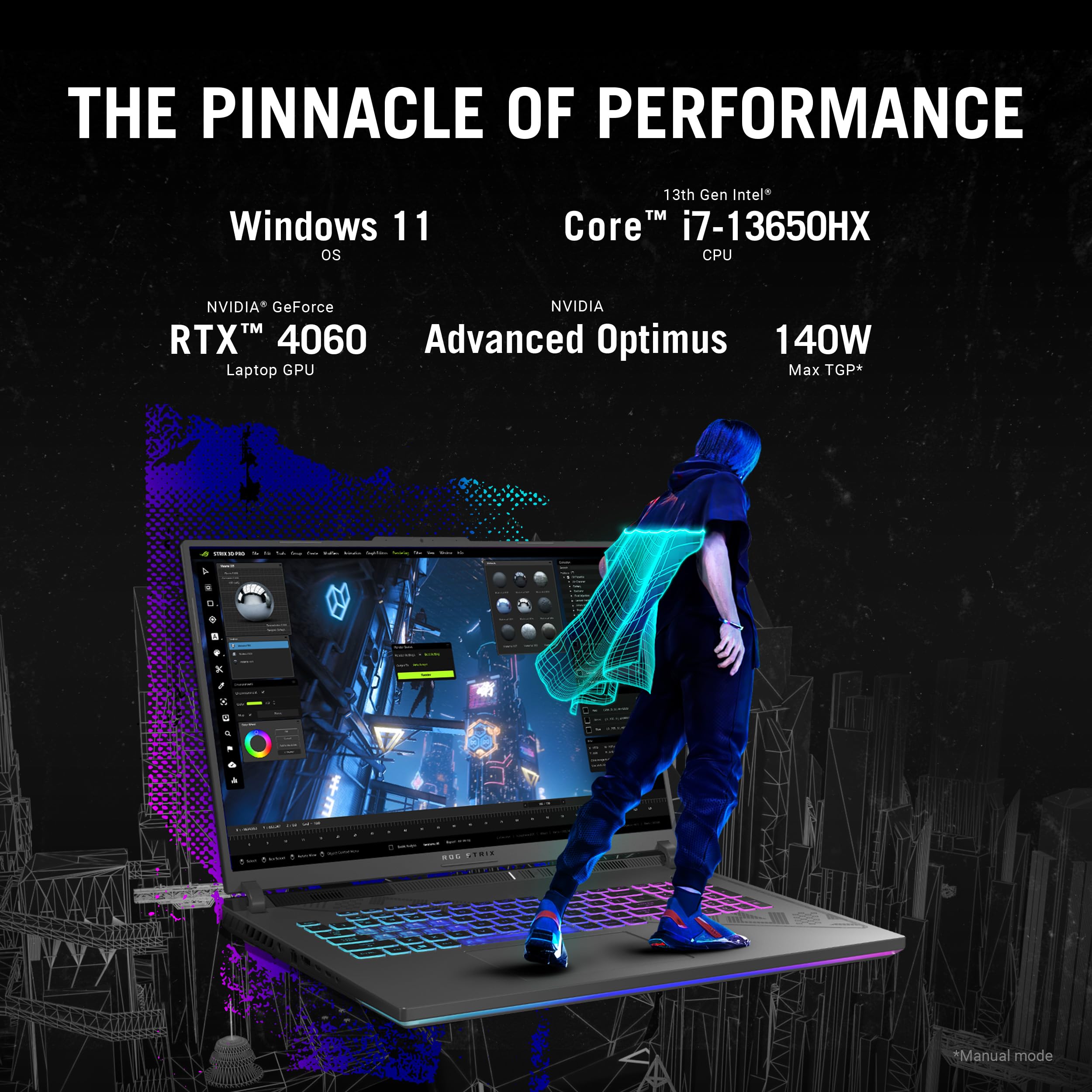 Amazon.co.jp: ASUS ROG Strix G18 (2024) ゲーミングノートパソコン