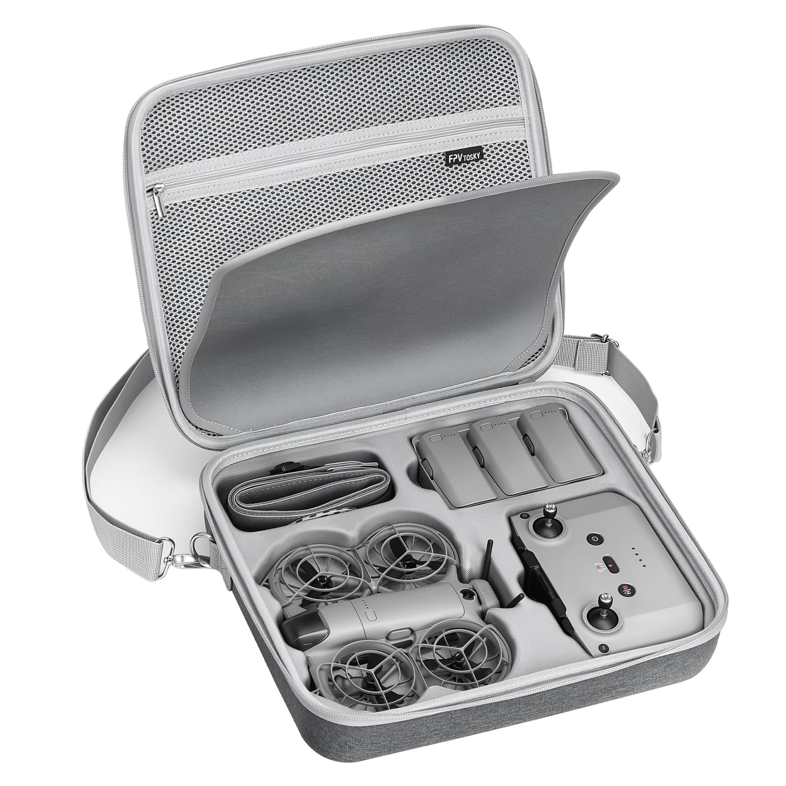 FPVtosky Neo 2 Étui, Sac Portable en Nylon pour Fly More Combo, Compatible avec Télécommande RC-N3 et Accessoires [Sac Uniquement]