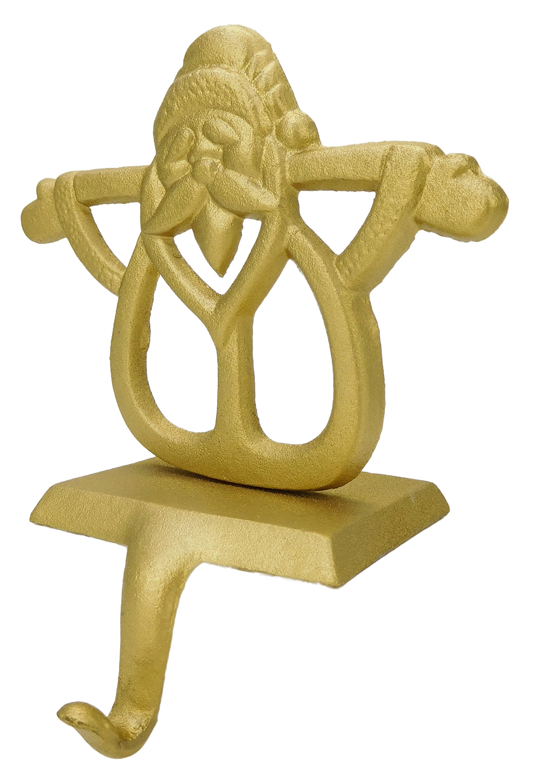Christmas Concepts Gold Snowman Christmas Concepts® Gold Santa Stocking Hanger (D12)