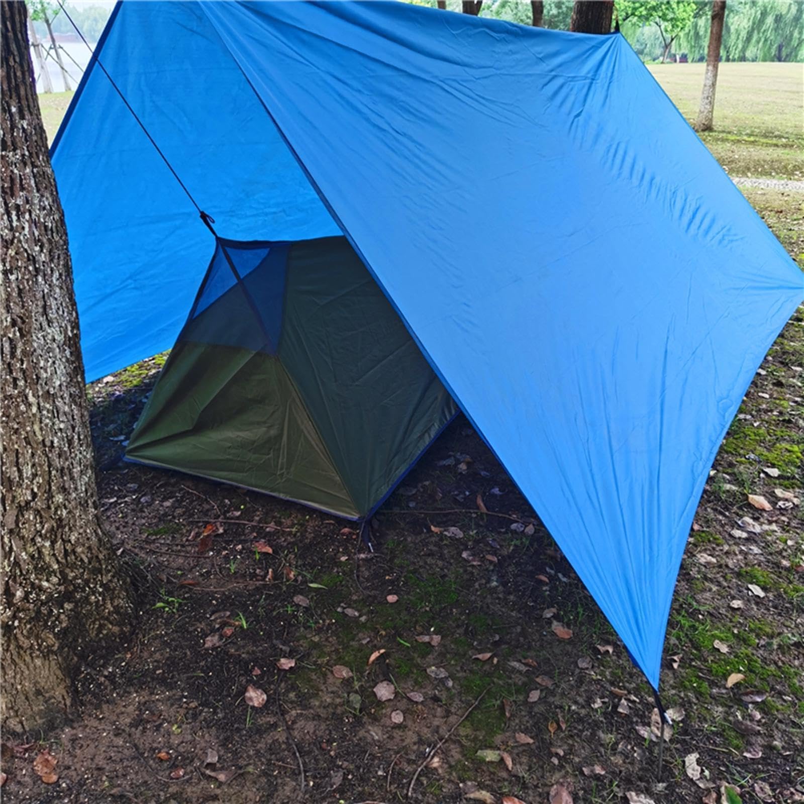 Tenda da campeggio resistente per 1 persona, leggera e portatile