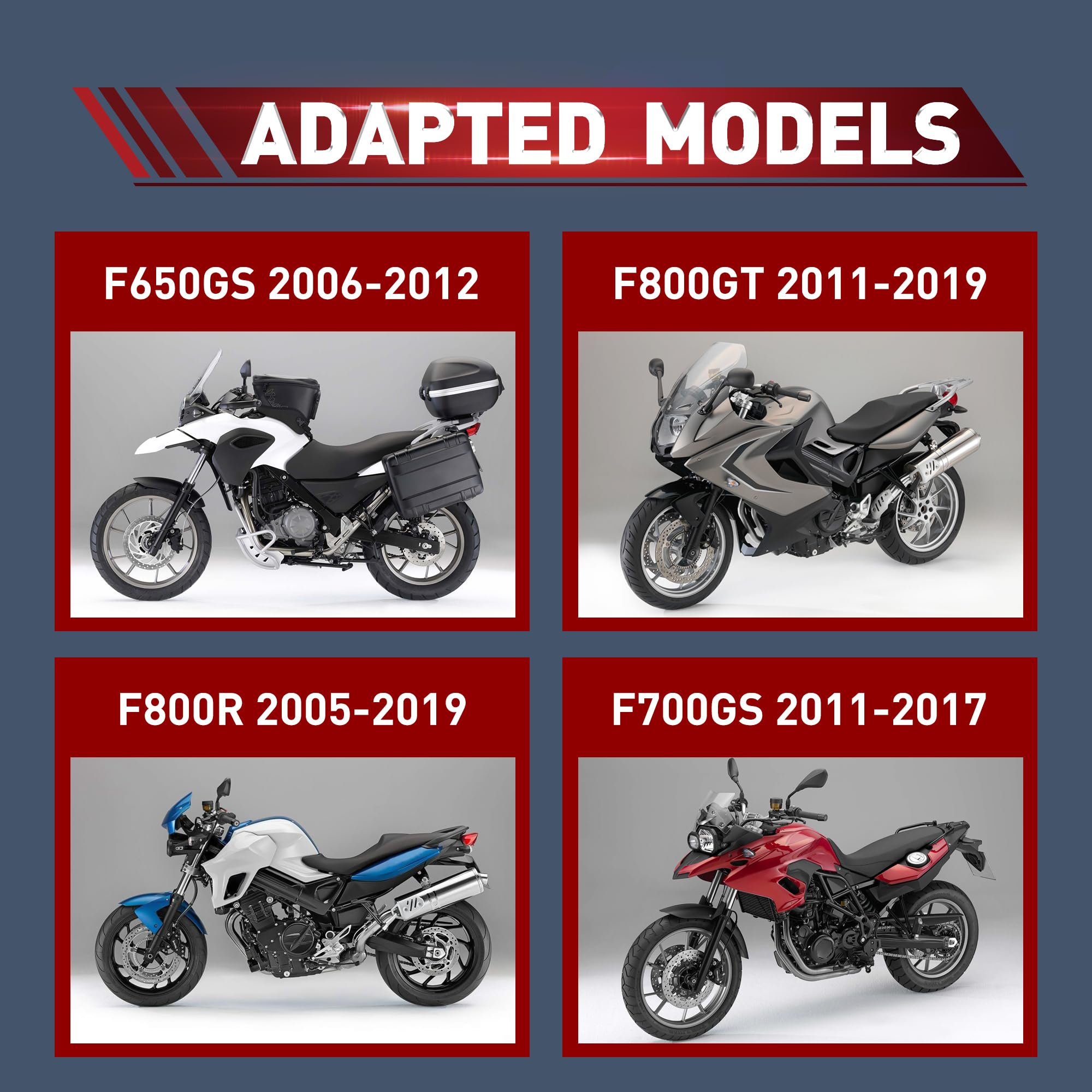 WOOSTAR Motore Statore Guarnizione Coperchio Sostituzione per F650GS 2006-2012 F700GS 2011-2017 F800R 2005-2019 F800GS 2006-2018 F800ST 2004-2012 F800GT 2011-2019 OEM 11147670688