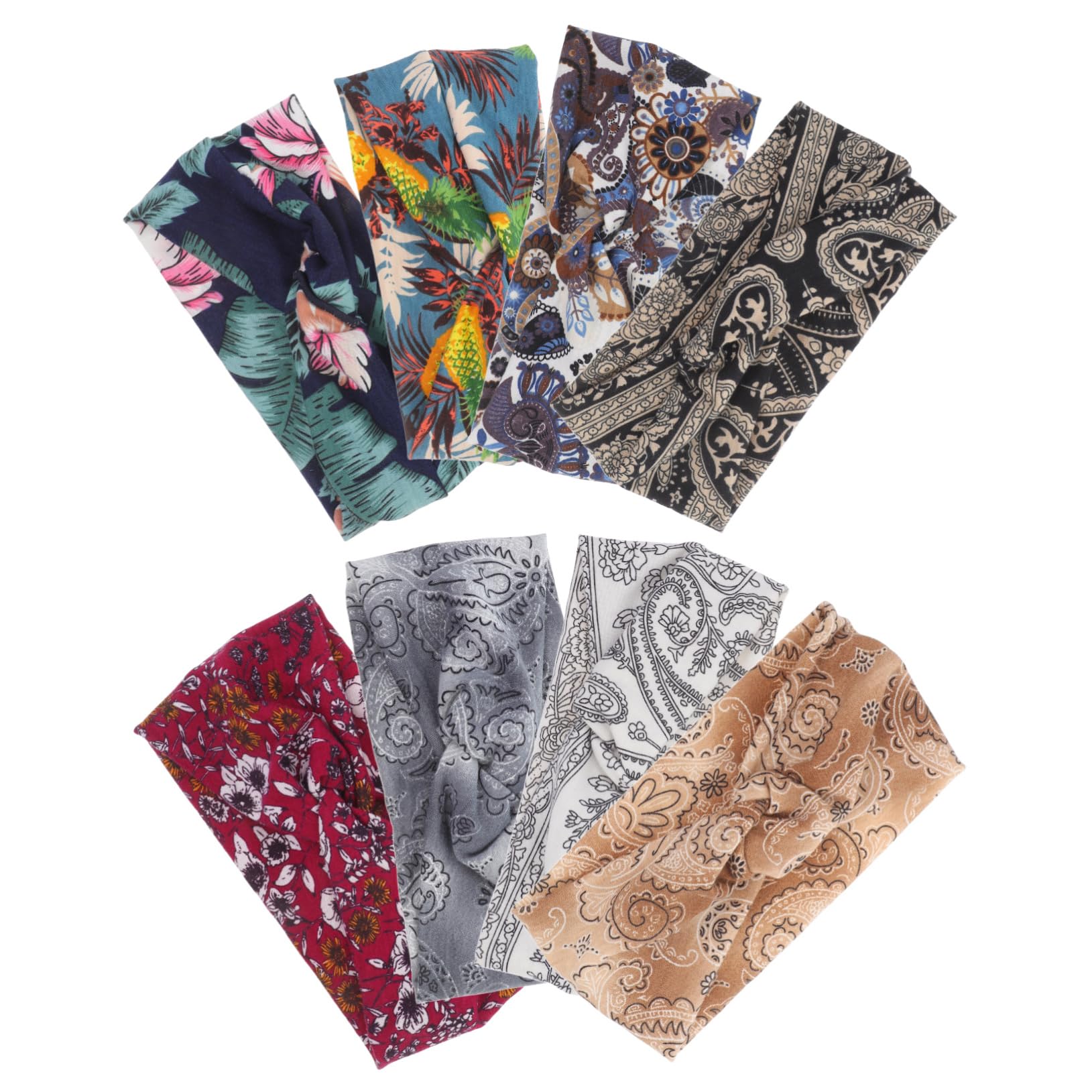 Beaupretty 40 Pièces Bandeau De Yoga Bandeaux De Cheveux Souples Anti-Transpiration x Pour Femmes Pour Hommes Anti-Dérapant De Cheveux Portables