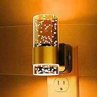 Vista 14 de Luz nocturna para enchufar en la pared, regulable, con sensor crepuscular, 3 colores de luz, blanco suave, blanco frío y ámbar, brillo ajustable