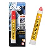 Sakura Solid Paint Markers with Twist Up Tip - Low Temperature Permanent Marker Pens - Window, Wood, & Glass Marker - Red Paint - 1 Pack