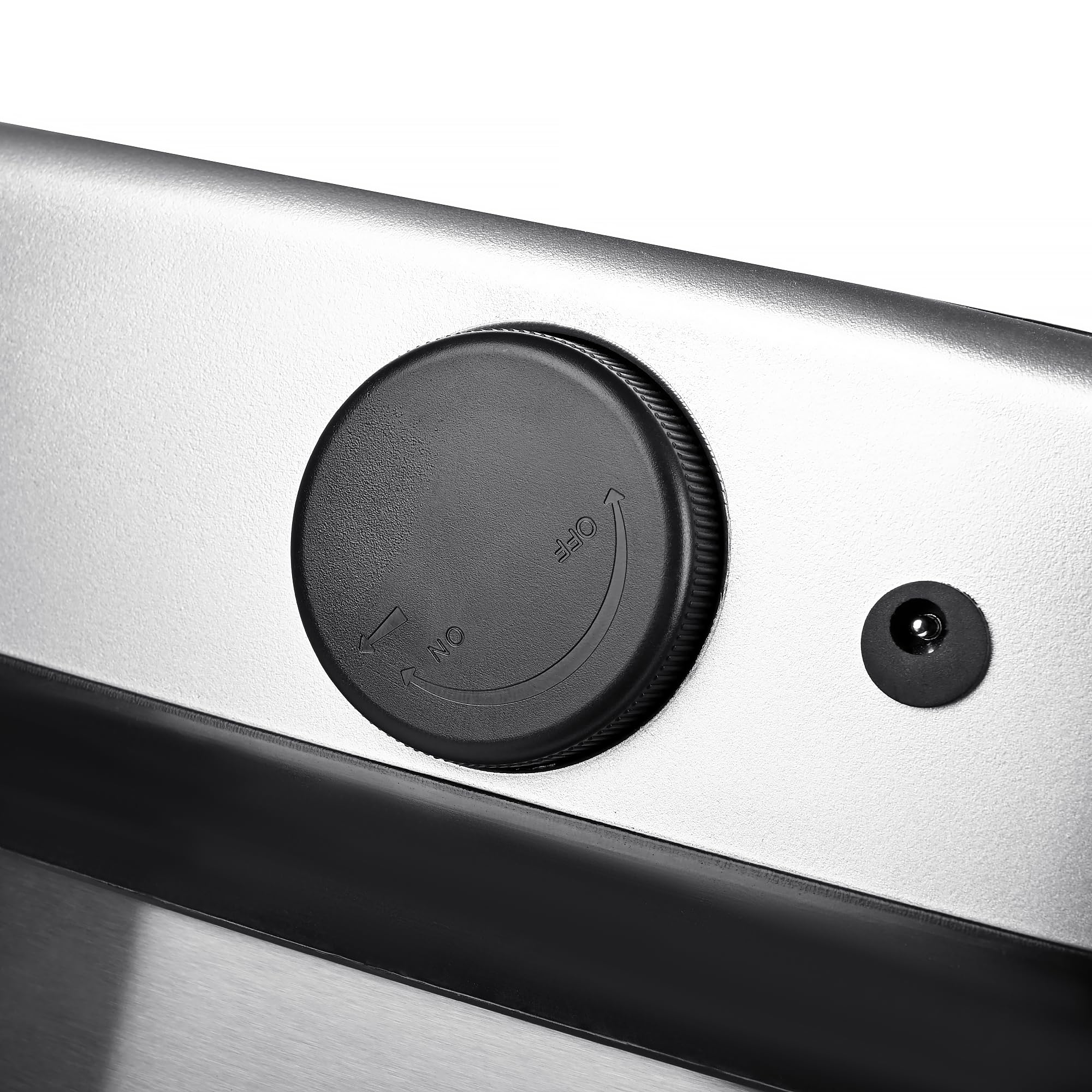 Cubo de Basura Automatico Cocina con Sensor de Movimiento Inteligente Sin Contacto | 50 litros Acero INOX Tapa Automática Carga con Pilas o Batería. Diseño moderno para hogar oficina y reciclaje