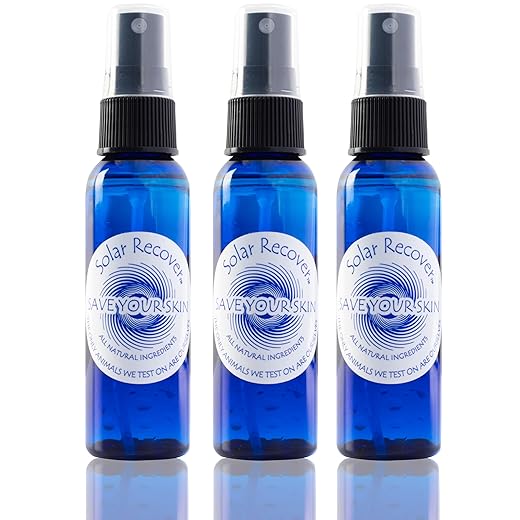Solar Recover - Travel Size After Sun Moisturizing Spray (2 oz) - Hydrating Facial and Body Mist - Sunburn Relief With Vitamin E And Calendula