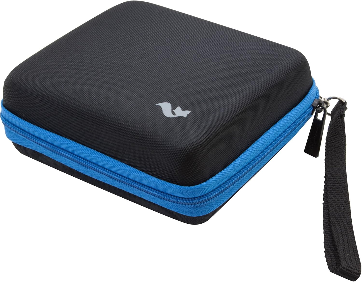 BRENDO Carrying Case for Nintendo 2DS, 24 Game Cartridge Holders, Fits Charger (not for 2DS XL) - Black/Blue