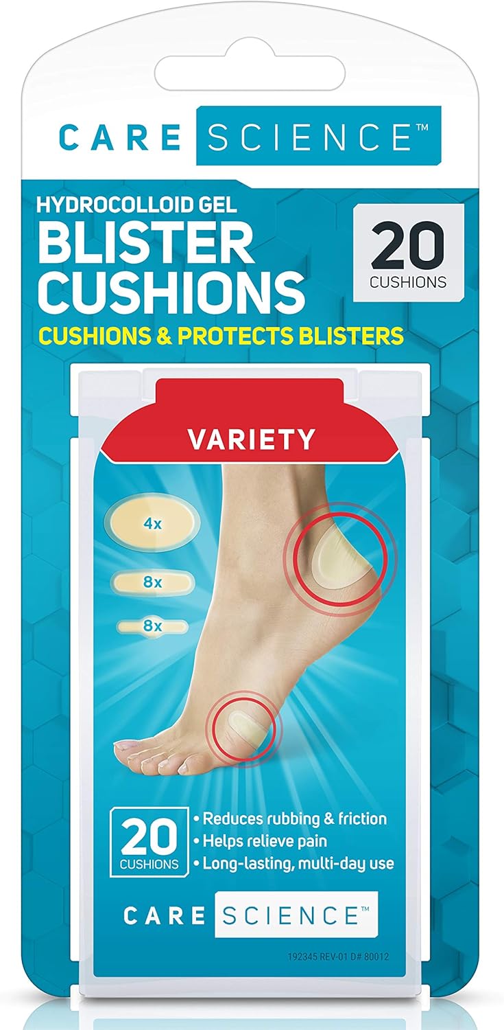 Care Science Hydrocolloid Gel Blister Cushion Bandages for