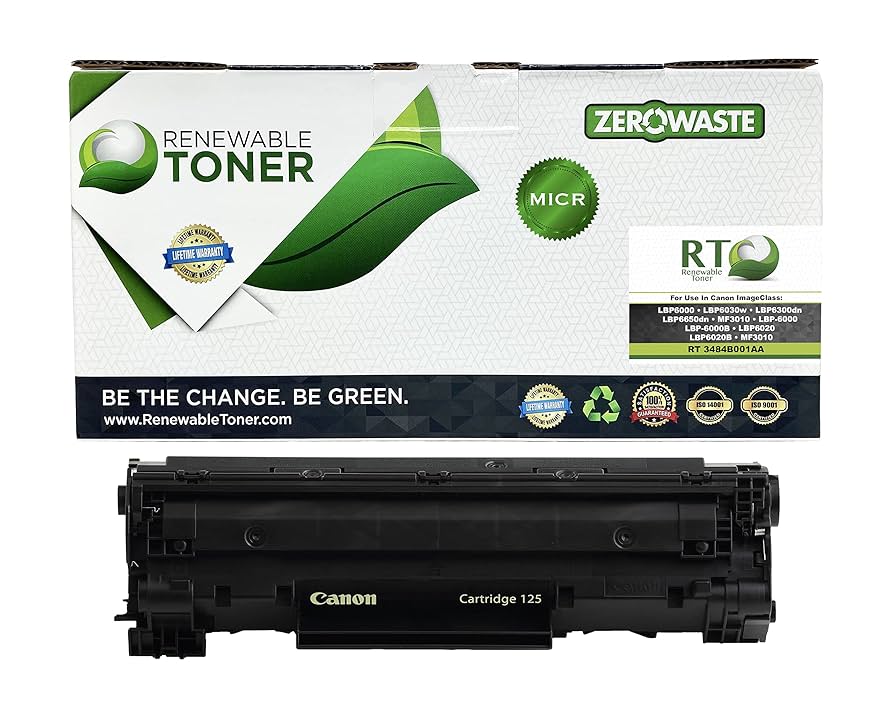 Amazon.com: RT 125 Toner Compatible Replacement for Canon