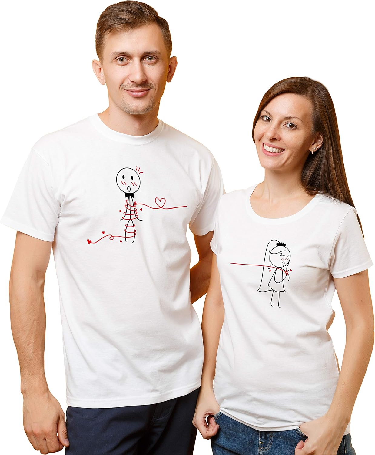 Couple tshirt set Clearance