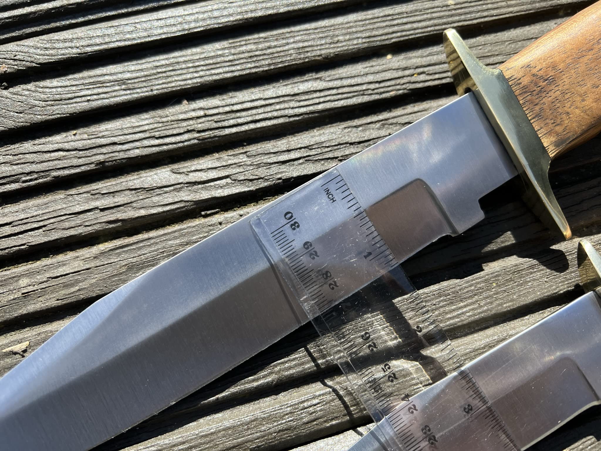 Perkin Feststehende Jagdmesser-Set 2-teiliges Jagdmesser-Set mit Scheide aus Bowie-Messern